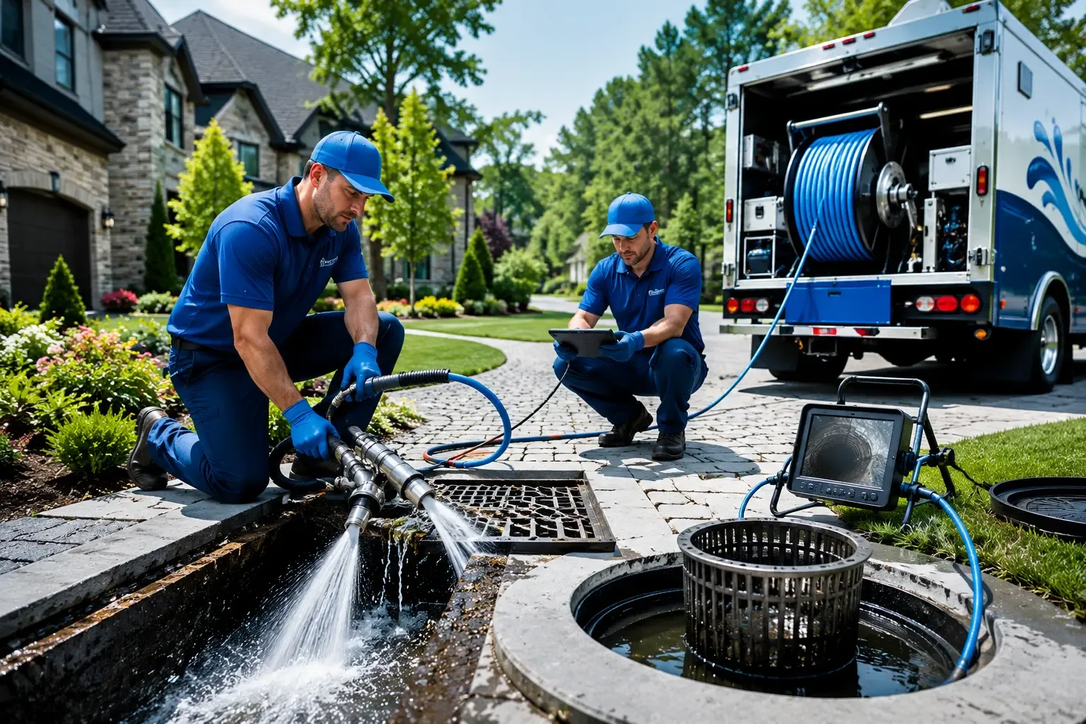 Local outdoor drain cleaning professionals in Groton, NY